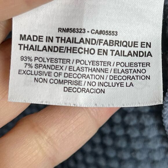 Nike dri fit running blue heather long sleeve pullover 1/4‎ zip, size large - Picture 9 of 13